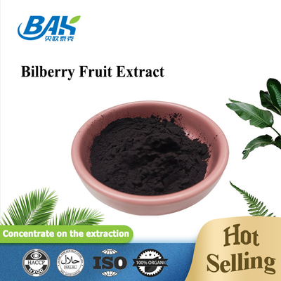 مستخلص انتوسيانين من التوت البري عالي النقاء مكملات مكافحة الشيخوخة Vaccinium Myrtillus Powder