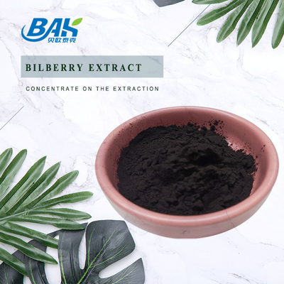 مستخلص انتوسيانين من التوت البري عالي النقاء مكملات مكافحة الشيخوخة Vaccinium Myrtillus Powder