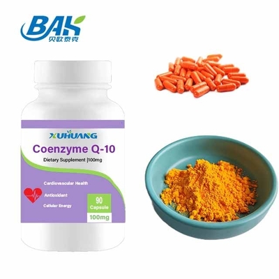 الصف الغذائي Coq 10 كبسولة مكثفة بالعملة الطويلة لمدة 36 شهرًا