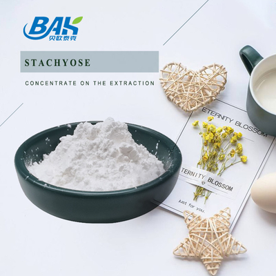 محليات 100٪ إضافات غذائية مسحوق Stachyose Cas 470-55-3 1.5 إلى 2.4 Kcal / G